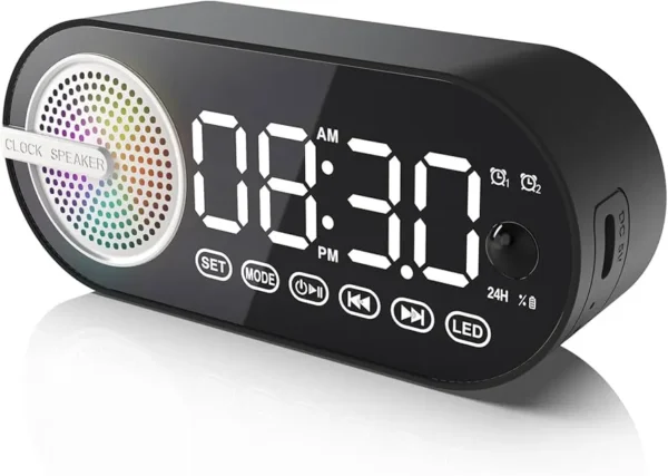 Digital Clock Blutooth Speaker - Image 2