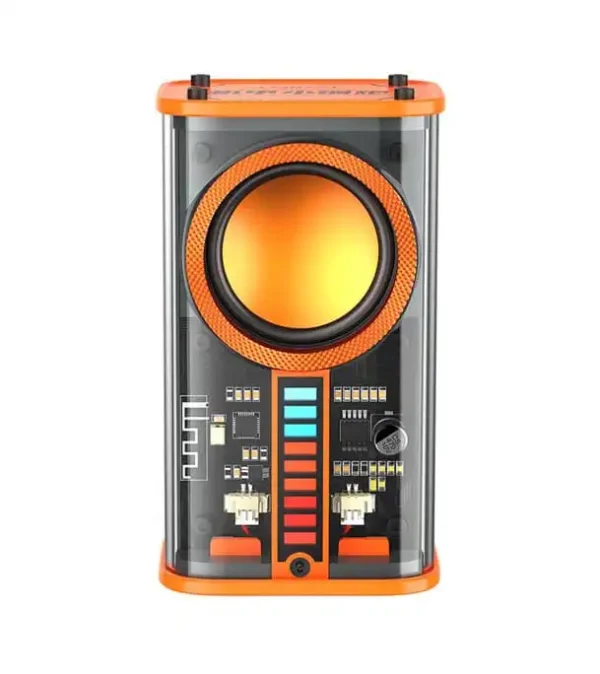 Transparent Mecha K07 Wireless Bluetooth Speaker