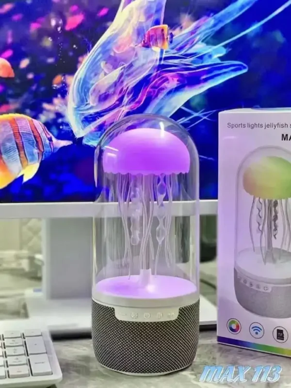 Max 113 Jellyfish Speaker With Colourful Octopus Light - Image 2