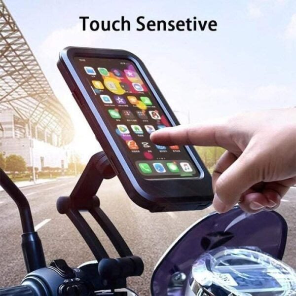 Waterproof Bike Phone Holder With Magnetic Mount - Image 2