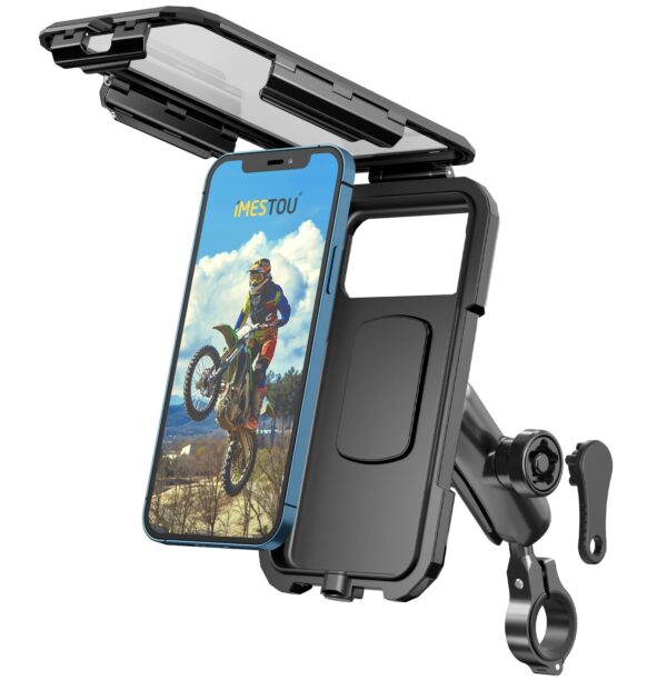 Waterproof Bike Phone Holder With Magnetic Mount - Image 3