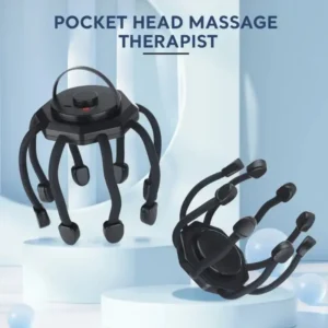 Premium Octopus Electric Head Massager Device (Rechargeable)